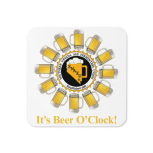 Cork-back coaster