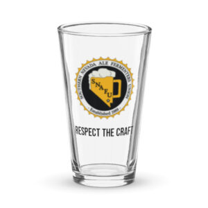 Shaker pint glass