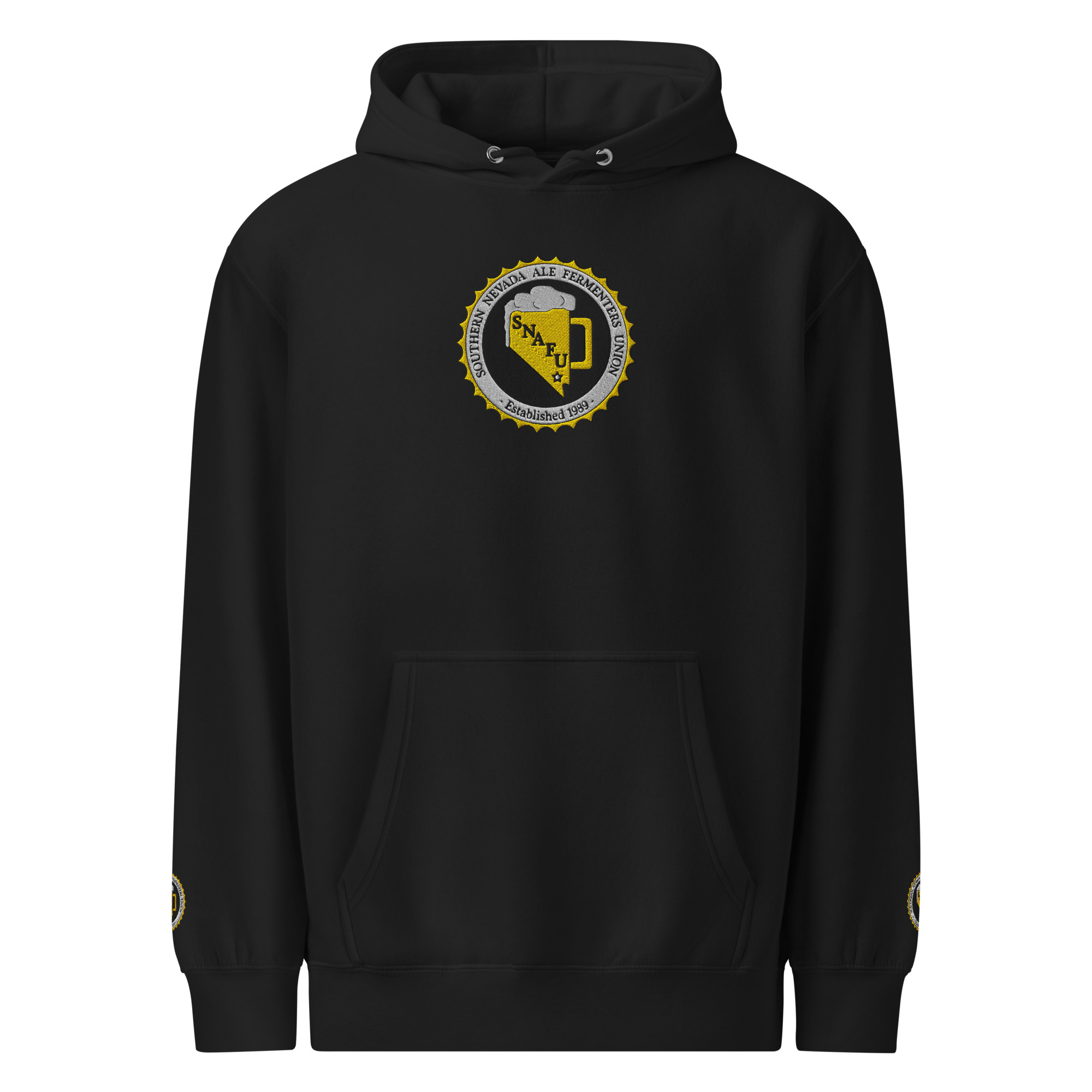 Unisex premium mid-weight hoodie