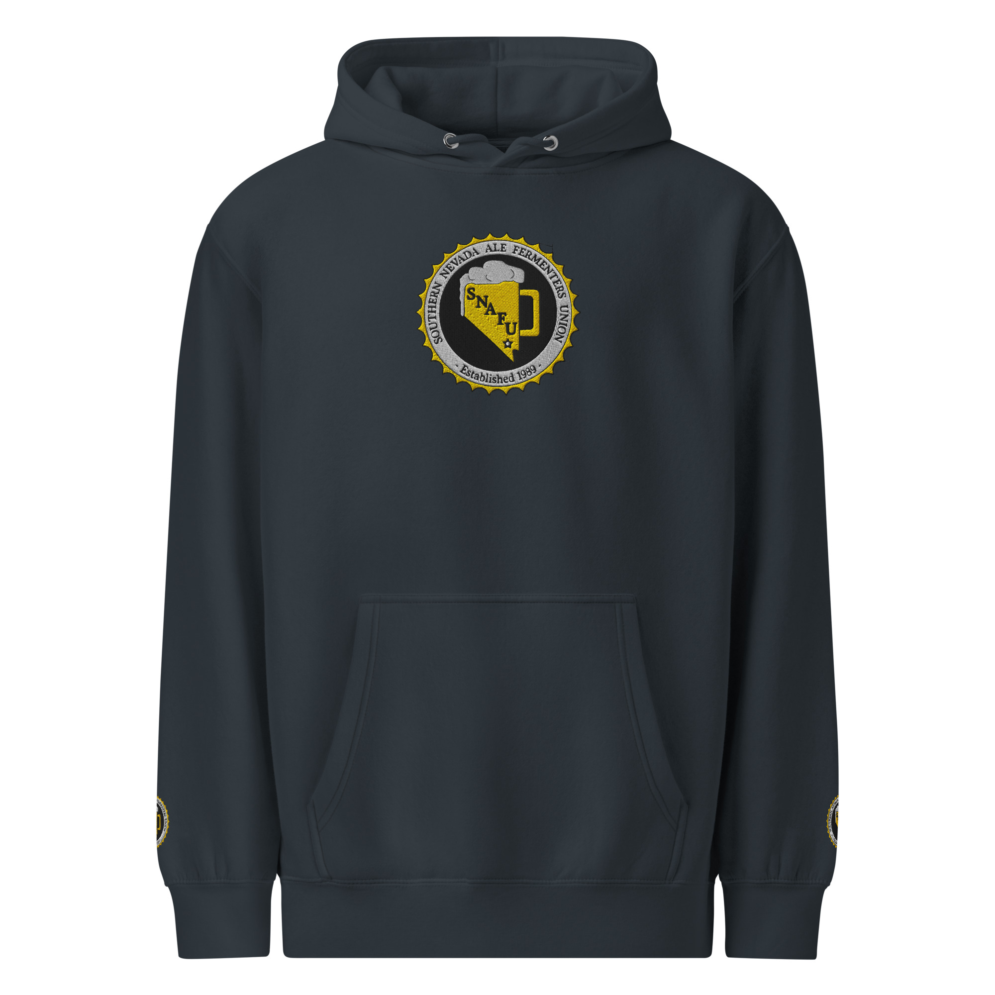 Unisex premium mid-weight hoodie - Image 2