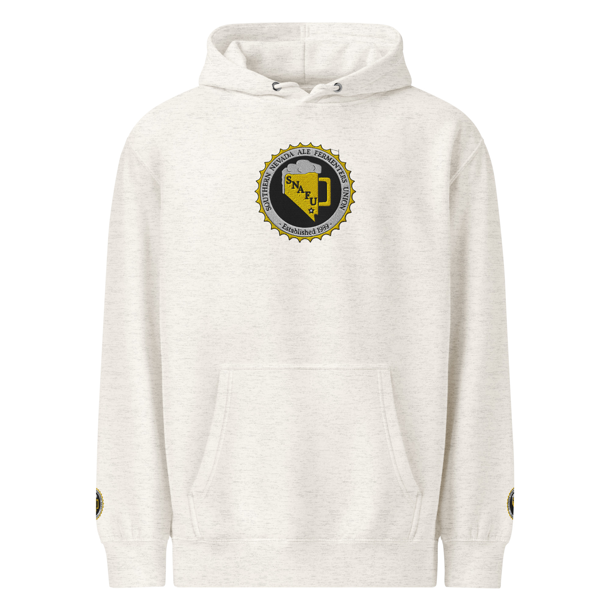 Unisex premium mid-weight hoodie - Image 6
