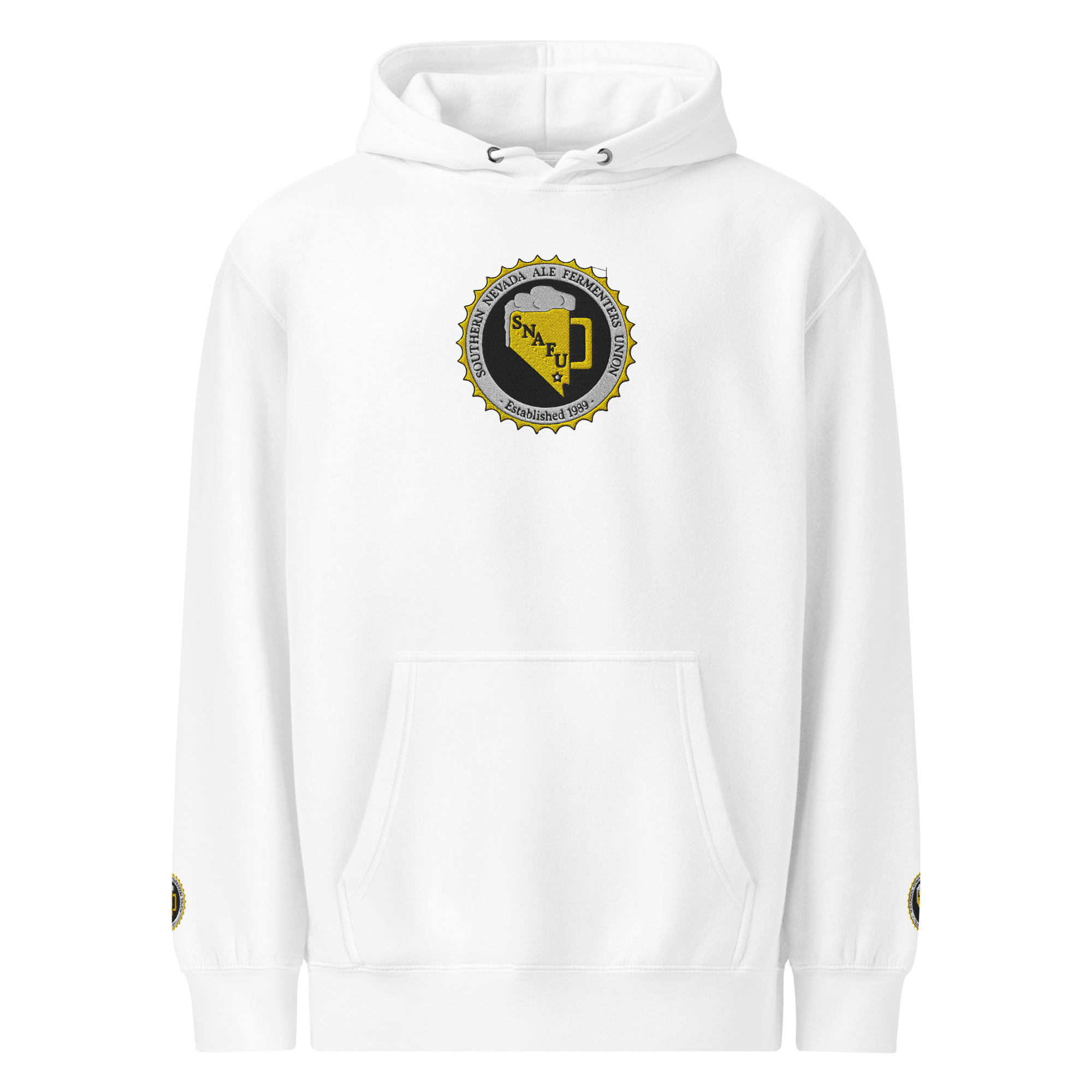 Unisex premium mid-weight hoodie - Image 7